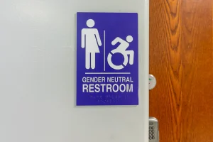 ADA Signs in Raleigh & Eastern North Carolina ADA Bathroom sign webp 300x200