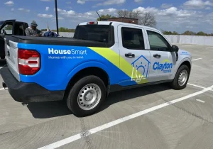 Wilson Vehicle Graphics wilsonsigncompany vehicle clayton homes housesmart truck 300x210