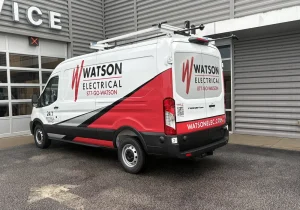 Wilson Vehicle Graphics wilsonsigncompany vehicle watson electrical van 300x210